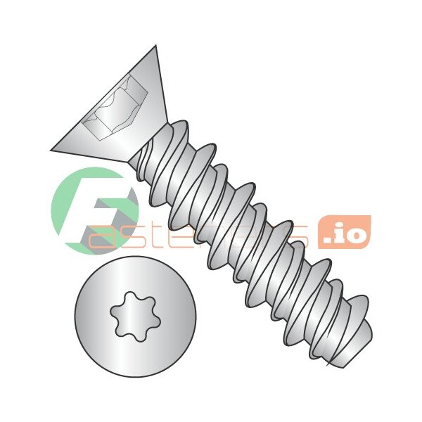Newport Fasteners Self-Drilling Screw, #8 x 3/4 in, Plain 18-8 Stainless Steel Flat Head Torx Drive, 5000 PK 133424 - main